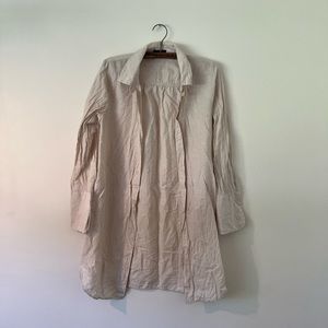 J. Crew Linen-cotton blend beach Shirt